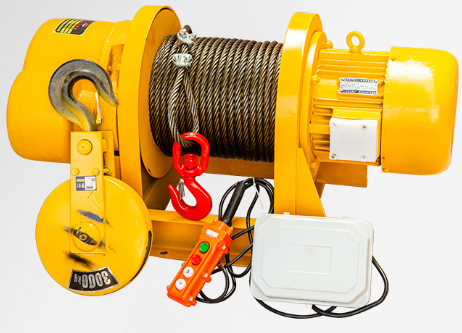 重型鋼絲繩一字卷揚機